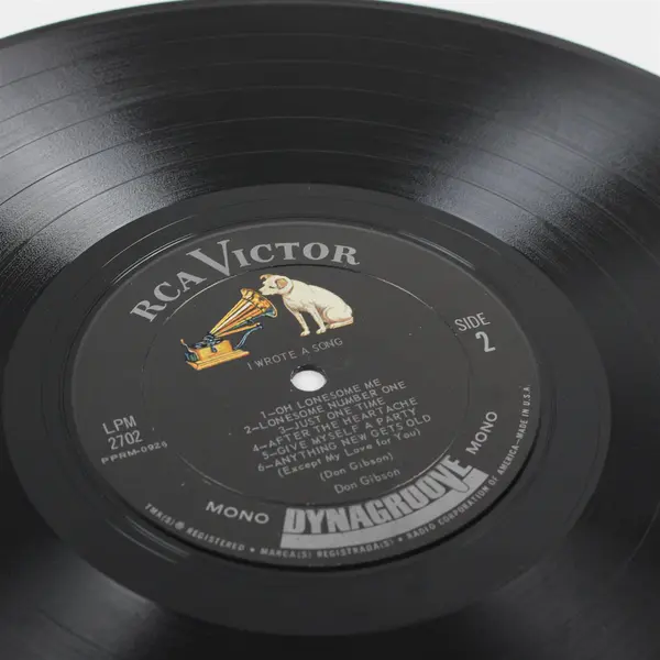 Don Gibson I Wrote a Song LPM-2702 Mono 12" Vinyl LP RCA Victor