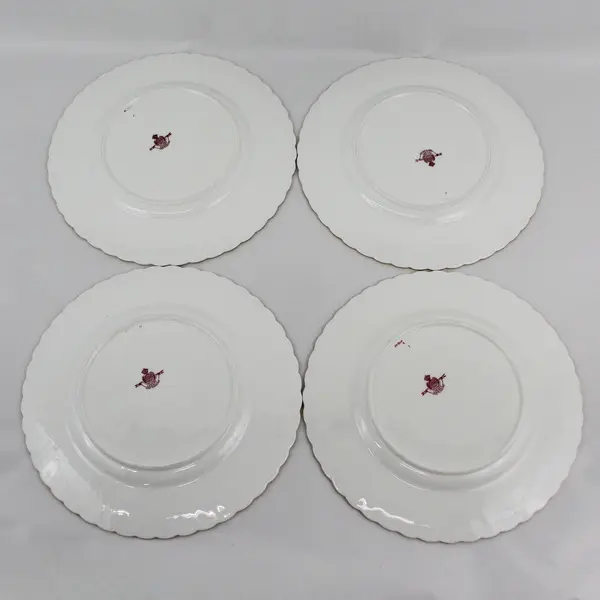 Set of 4 Vintage Minton Legacy Cream Dinner Plates 10.5"