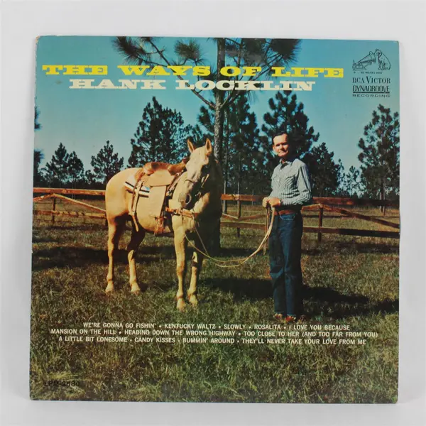 Hank Locklin - The Ways of Life 12" Vinyl Record