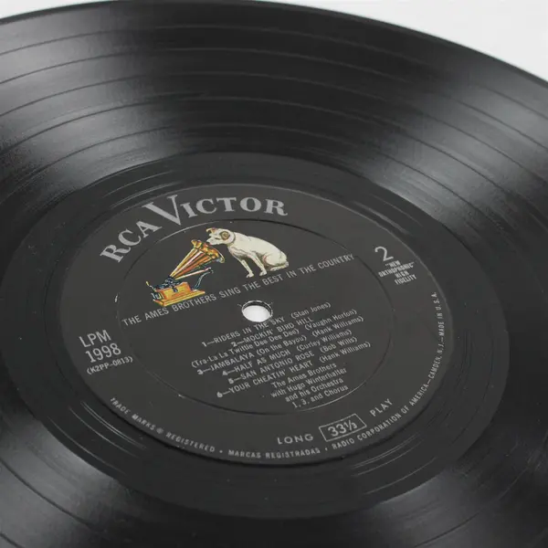 The Ames Brothers Sing The Best in The Country 12" Vinyl Record
