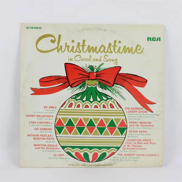RCA Christmastime in Carol and Song 12" Vinyl LP Record