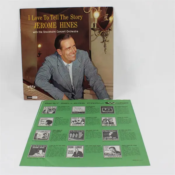 Jerome Hines I Love to Tell the Story 12" Vinyl Record