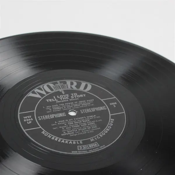 Jerome Hines I Love to Tell the Story 12" Vinyl Record