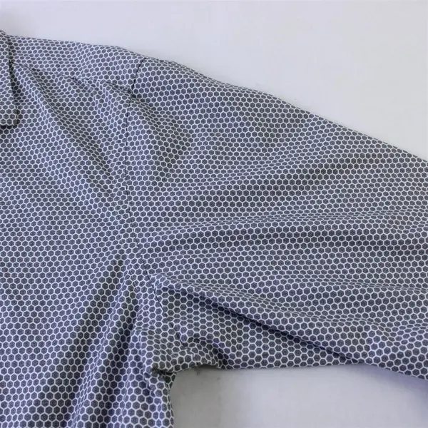 BUGATCHI 8 Way Stretch Long Sleeved  Flip Cuff Button Up Shirt Men's XL 
