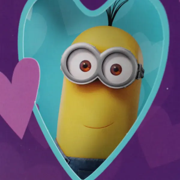 Hallmark Despicable Me Minions Valentine's Day Card for Grandson UNUSED