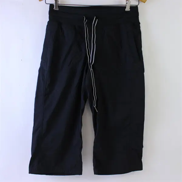 Miraclesuit Women's Size Small Black Stretch Capri Athletic Pants Pockets