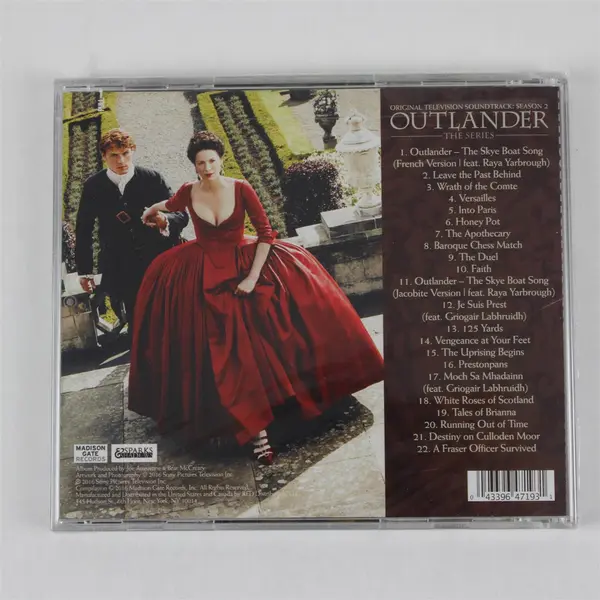 Outlander The Series TV Soundtrack: Season 2 CD, 2016, Sealed 