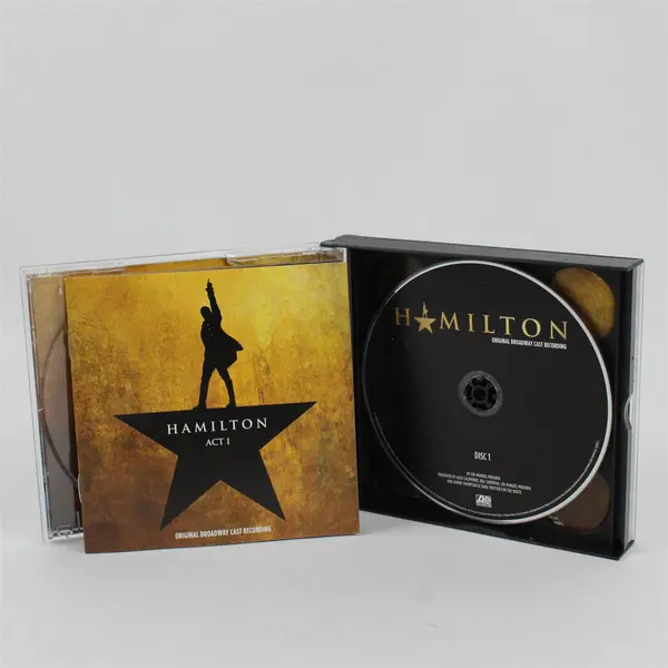 Hamilton Musical Original Broadway Cast Recording Double CD w/ Booklets 2015 