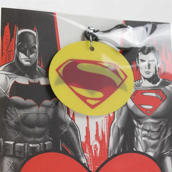 Hallmark Batman Superman Valentine's Day Card for Grandson UNUSED
