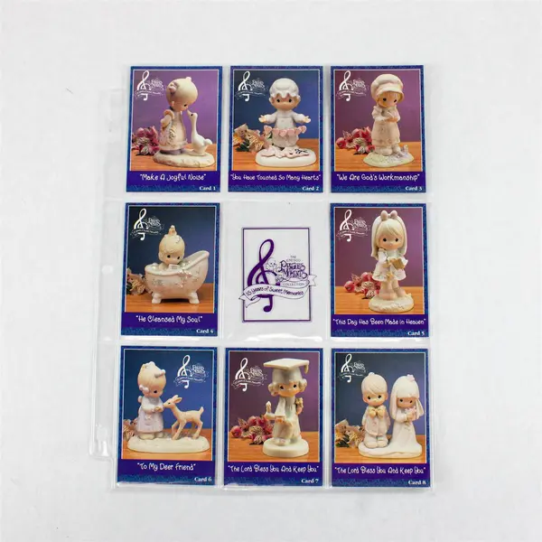 Lot of 9 Complete Precious Moments Trading Card Sets 15 Years Sweet Memories