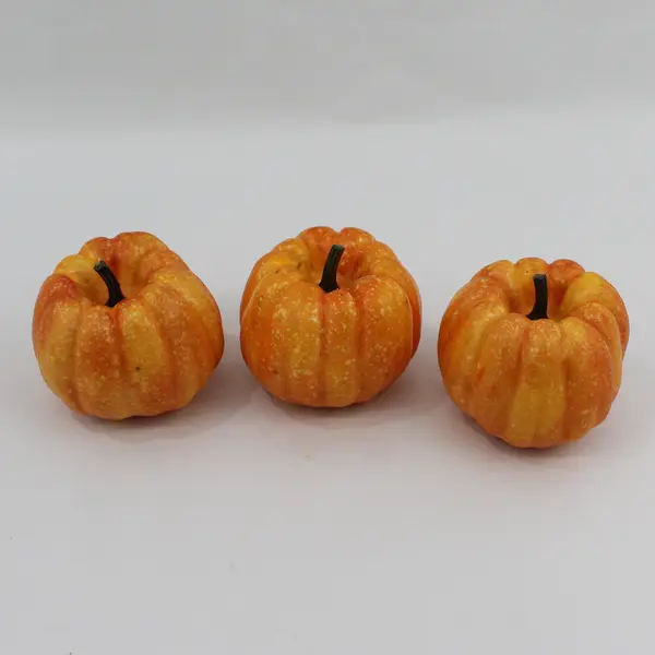 Lot of 6 Decorative Faux Squash Autumn Centerpiece FLAWED