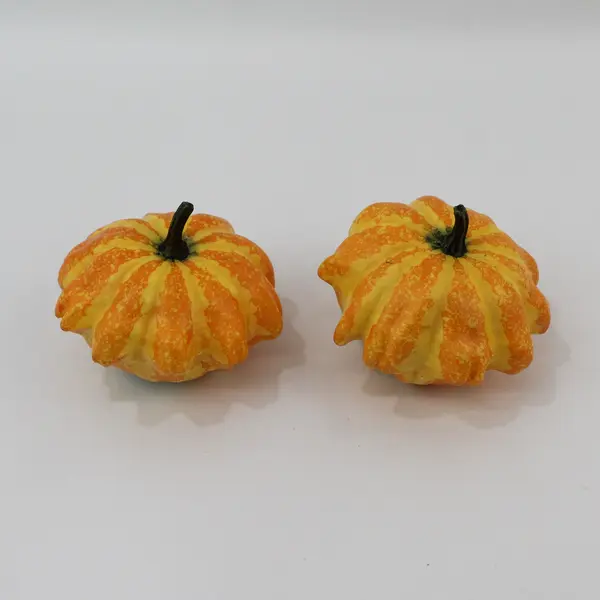 Lot of 6 Decorative Faux Squash Autumn Centerpiece FLAWED