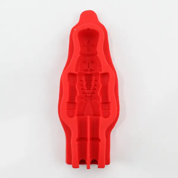 Brother Sister Design Studio Christmas Nutcracker Silicone Fondant Mold 4"