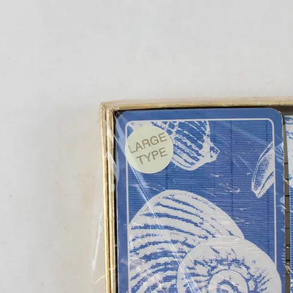 Caspari Shells Motif Bridge 2 Score Pads Jumbo Boxed Set