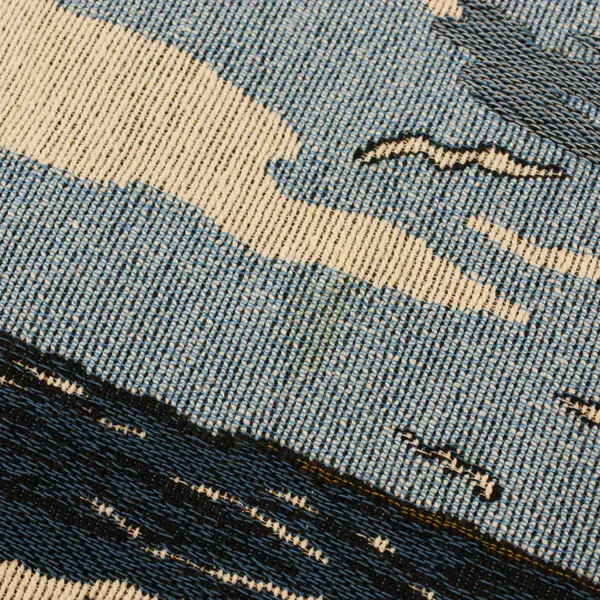 Set of 4 Nautical Ocean Sailboat Lighthouse Tapestry Placemats 11" x 19" FLAWED
