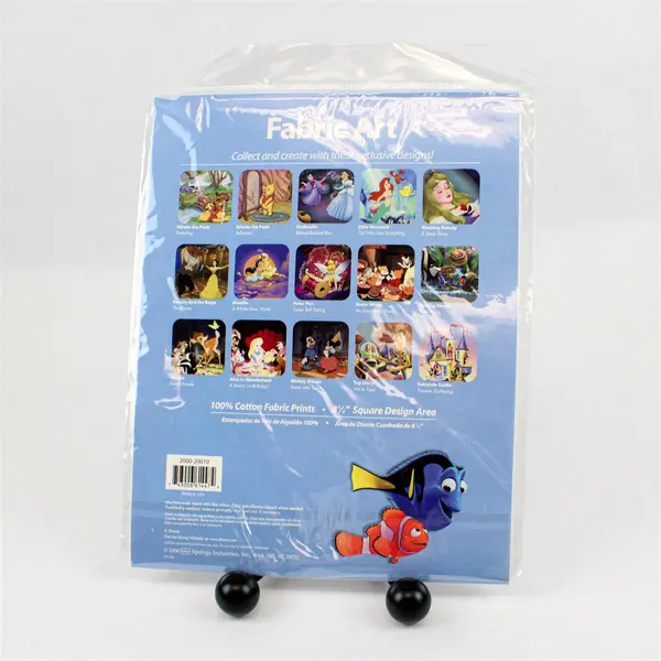 Wonderful World of Disney Fabric Art Finding Nemo Tank Gang 8.5" Square