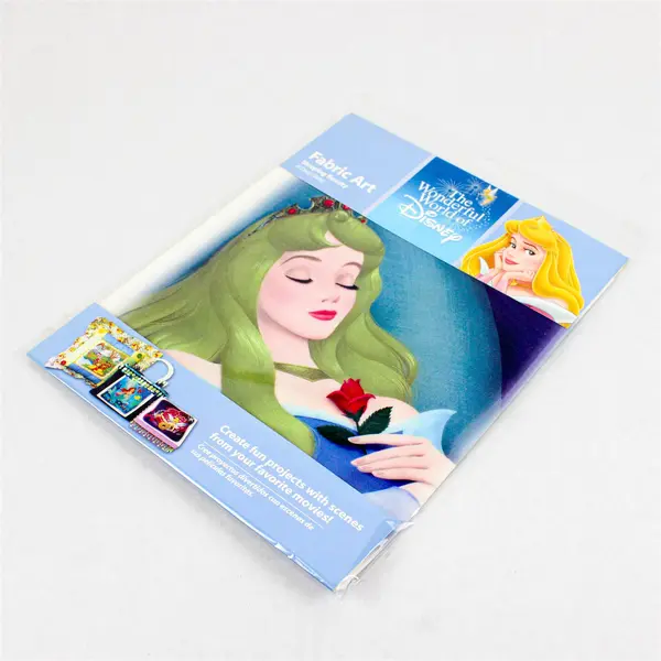 Springs Industries Disney Fabric Art Sleeping Beauty A Deep Sleep 8.5" Sq