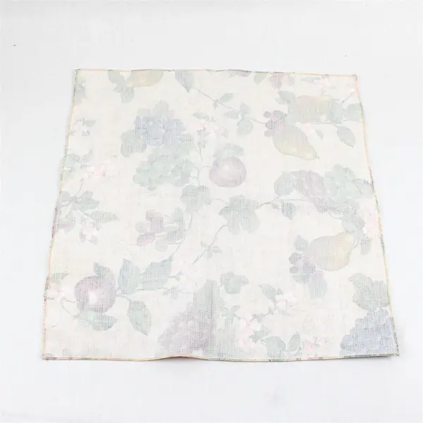 Set of 6 Rose Tree East Hampton 100% Cotton Cloth Dinner Napkins Fruit