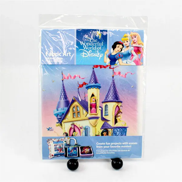 Springs Industries Disney Fabric Art Fairytale Castle 8.5in Square