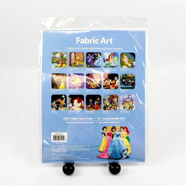 Springs Industries Disney Fabric Art Fairytale Castle 8.5in Square