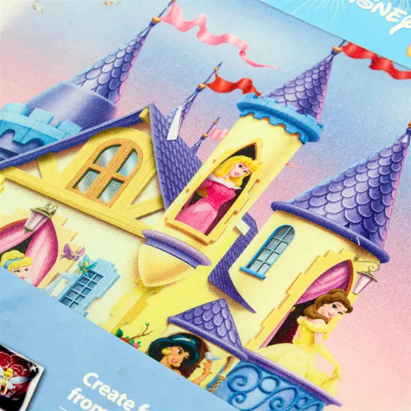 Springs Industries Disney Fabric Art Fairytale Castle 8.5in Square