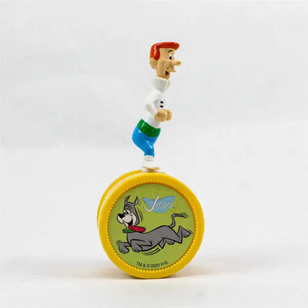 Vintage 2000 Hanna-Barbera The Jetsons George Jetson Rolling Base Collectible