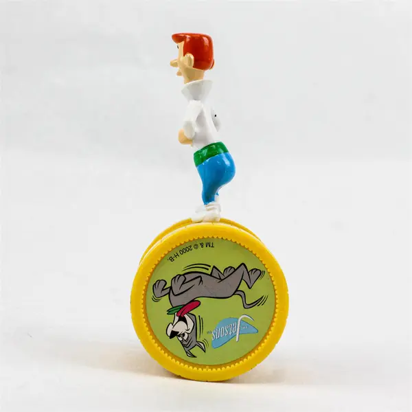 Vintage 2000 Hanna-Barbera The Jetsons George Jetson Rolling Base Collectible
