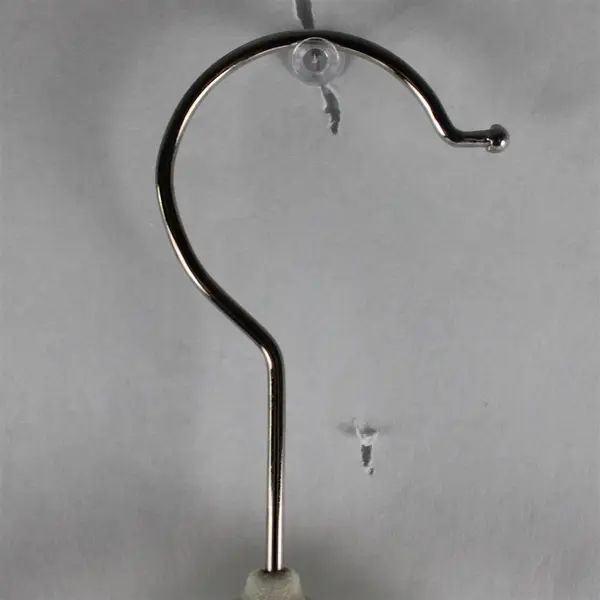 Lot of 11 Off-White Beige Felt Clothes Hangers