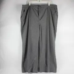 Beautiful By Lawrence Zarian Gray Patterned Dress Pants Size 22WP