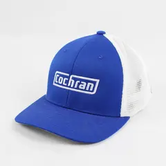 CapAmerica FlexFit 110 Structured Snapback Hat Cochran Blue White