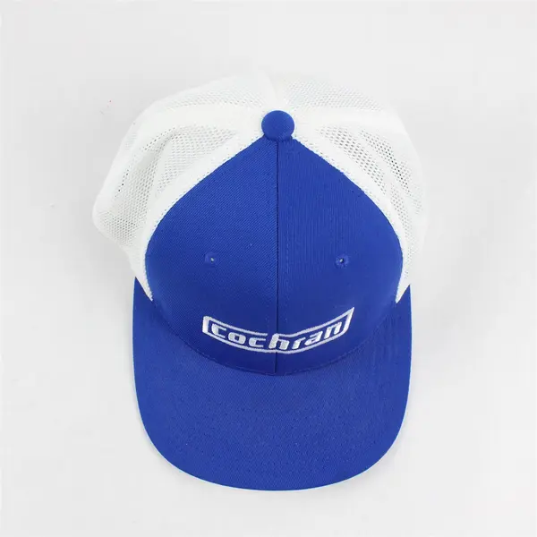 CapAmerica FlexFit 110 Structured Snapback Hat Cochran Blue White