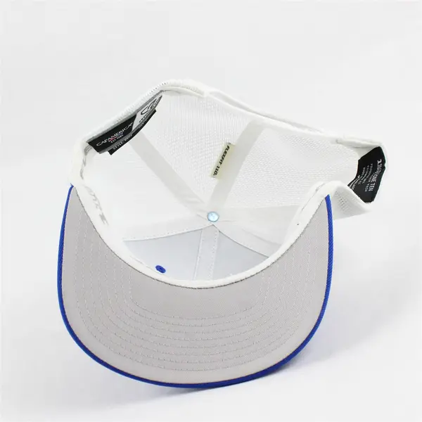 CapAmerica FlexFit 110 Structured Snapback Hat Cochran Blue White
