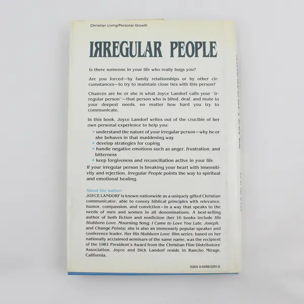 Irregular People Joyce Landorf 1982 Hardcover