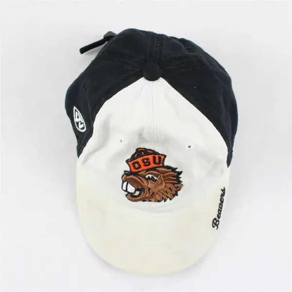 Top of the World Oregon State Beavers 6-Panel Adjustable Black White Cap