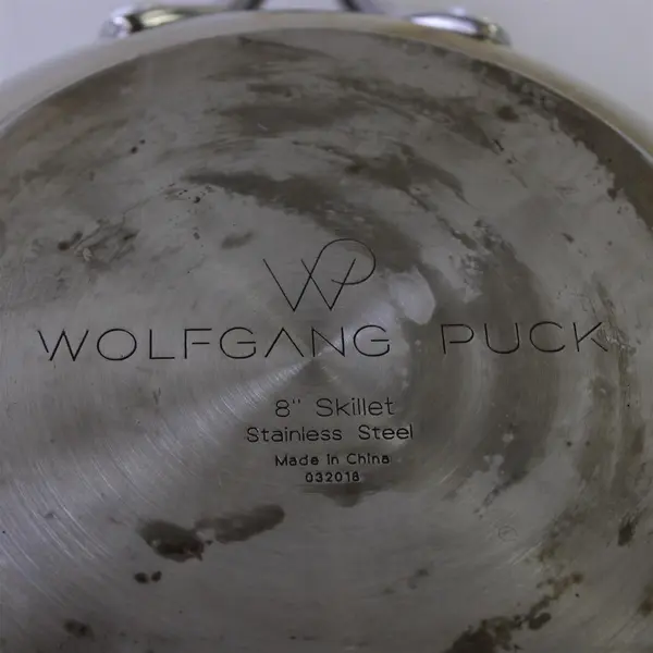 Wolfgang Puck Stainless Steel 8 Inch Skillet Omelet Pan