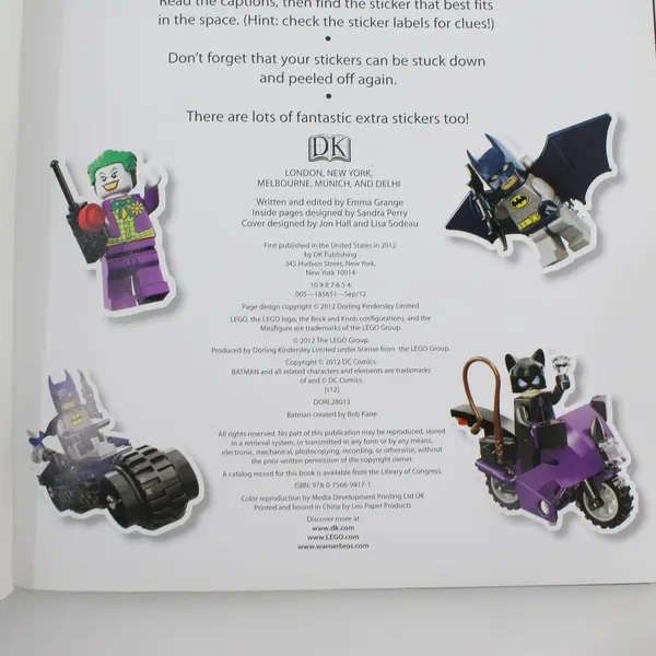 Ultimate Sticker Collection: LEGO® Batman DC Universe Super Heroes