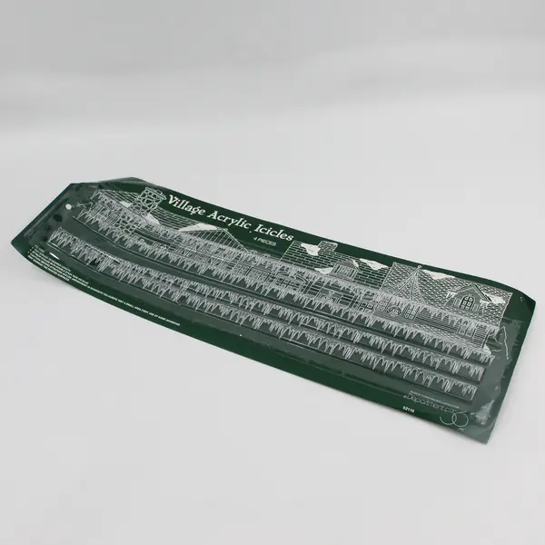 DEPT 56 Pkg Of 4 Village Acrylic Icicles # 52116 NIP
