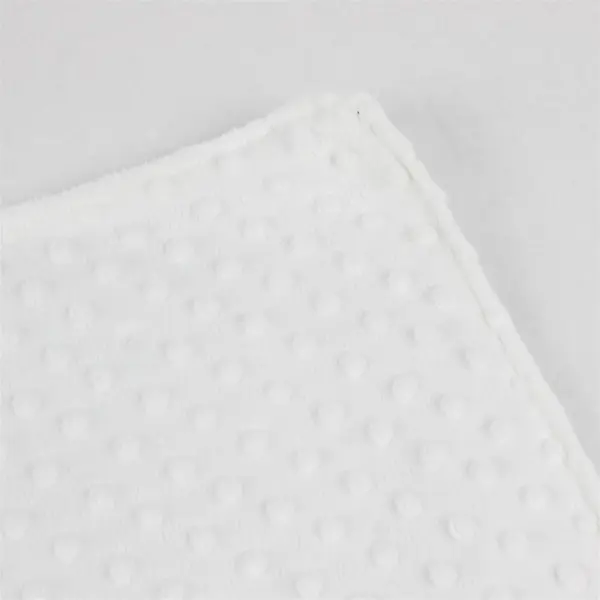 Eddie Bauer Plush Car Seat Cover Gray White Baby Blanket