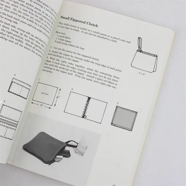 Vintage Lucy's Bag Book Lucy Mackall 1978 PB Patterns & Step-By-Step Directions