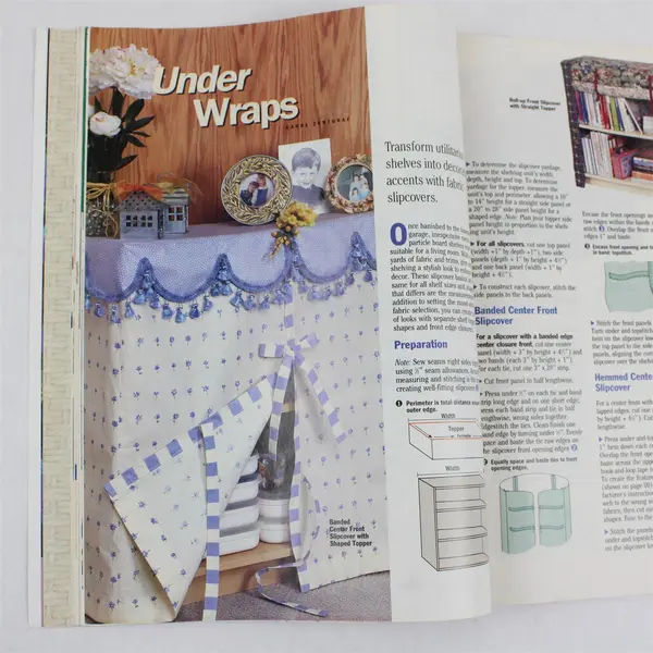 Sew News Magazine May 2000 Featuring Style at Home Decorating with Fabric Good