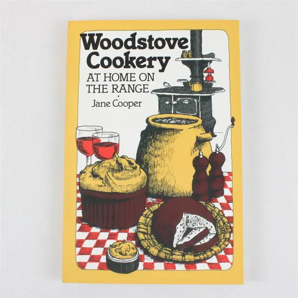 VTG Woodstove Cookery At Home on the Range by Jane Cooper 1977 Paperback Good