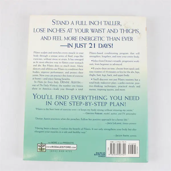 Denise Austin Pilates for Every Body 2003 Paperback
