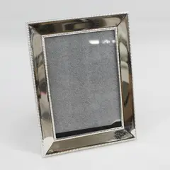 Isaac Mizrahi Silver Metal Ornate Desktop Picture Frame 5"x7" from 2023
