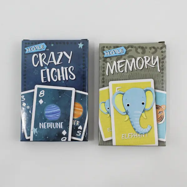 Lot of  6 Kids' Card Games by Hoyle, #F2130-210689 