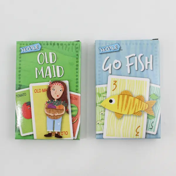 Lot of  6 Kids' Card Games by Hoyle, #F2130-210689 