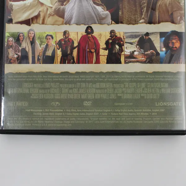 The Gospel of Luke Lionsgate DVD Widescreen 2016, #52502 