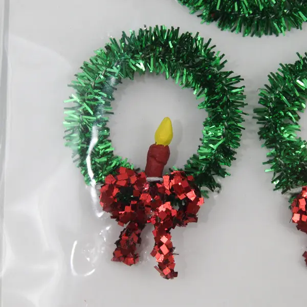 Set Of 8 DEPT 56 Accessory Village Tinsel Trims 52713