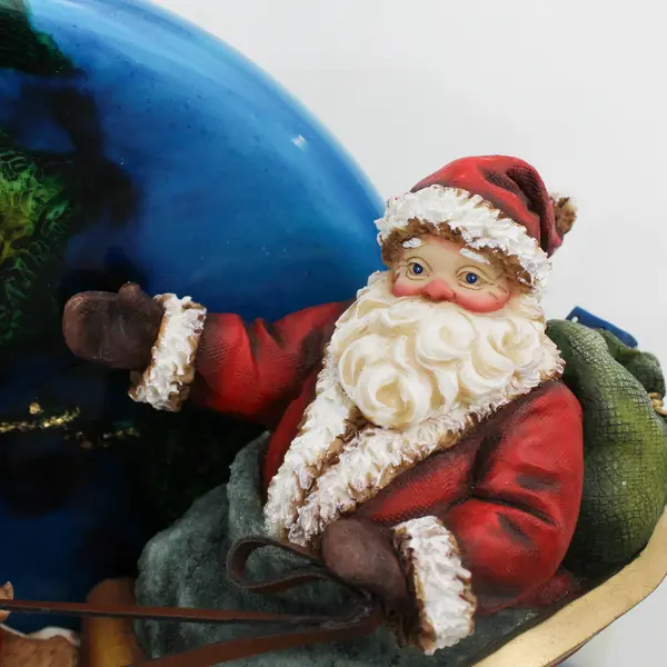 Department 56 45480 Santa's Flight Around the World Joy To The World