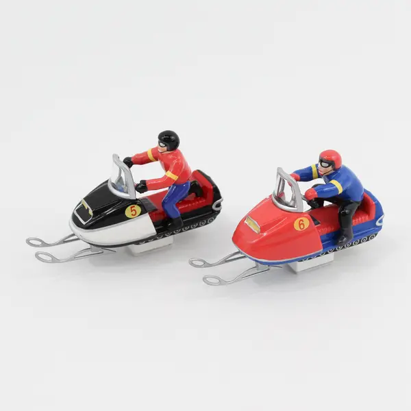 Dept 56 Snow Village Access. Snowmobile Racers #55136