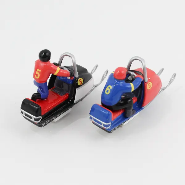 Dept 56 Snow Village Access. Snowmobile Racers #55136